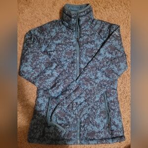 Women's Light Weight Blue Columbia Omni-Heat Puffer Size Small
